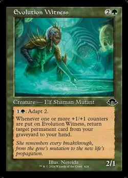 Evolution Witness - Foil Retro Frame MH3 LP MTG - Image 1