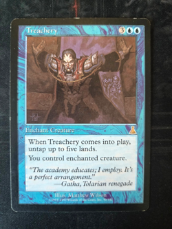 Treachery Urza's Destiny Magic: The Gathering MTG Rare LP - Image 1