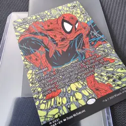 MtG Arachnogenesis (Borderless) Marvel Eternal-Regular - Image 2