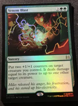 Venom Blast - Foil - SPE - MTG - EN - NM - 0020 - Image 1