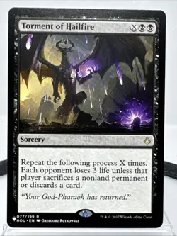 MTG English Torment of Hailfire NM Normal Mystery Booster - Image 1