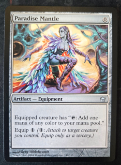 Paradise Mantle Fifth Dawn MTG Magic the Gathering NM - Image 1
