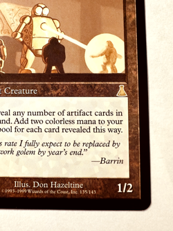 Metalworker - Urza's Destiny 1999 - MTG Magic the Gathering 2 - Image 5