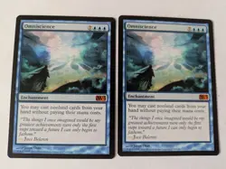 2 Omniscience M13 MTG NM Free shipping with tracking - Image 1