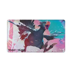 Ultra Pro Official MtG Final Fantasy P Traveling Chocobo (Black) Holofoil New - Image 1