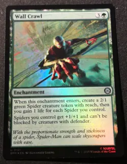 Wall Crawl - Foil - SPM - MTG - EN - NM - 0121 - Image 1