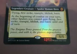MTG SPM Cosmic Spider-Man 0271 Extended Art FOIL Marvel's Spider-Man NM - Image 4