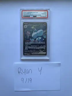 2025 POKEMON WHT EN-WHITE FLARE SPECIAL ILLUSTRATION RARE JELLICENT EX PSA 10 - Image 1