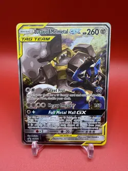 Pokemon TCG Lucario & Melmetal GX Tag Team SM192 Promo Holo Rare NM/MT - Image 1