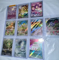 Illustration Rare Lot Different Sets - Pack Fresh - 10 Total Cards NM Pokemon - Image 1