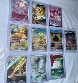 Illustration Rare Lot Different Sets - Pack Fresh - 10 Total Cards NM Pokemon - Image 2