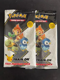 Pokemon TCG First Partner Pack Sinnoh Region Train On Brand New Sealed Free Ship - Image 1