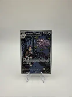 Team Rocket's Weezing Illustration Rare 199/182 Destined Rivals English Pokemon - Image 1