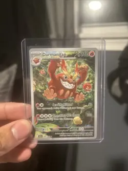 Pokemon TCG Darmanitan #098/086 Illustration Rare Black Bolt Mint Condition - Image 1