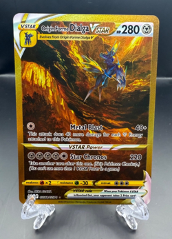 Pokemon TCG: Origin Forme Dialga VSTAR GG68/GG70 - Crown Zenith - Ultra Rare NM - Image 1
