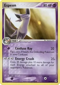 Espeon (16/100) EX: Battle Stadium​ - Moderately Played Pokemon TCG - Image 1