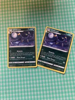MOON SWIRL Umbreon - SWSH129 - Pokemon Black Star Promo Ultra Rare NM/M TCG (2) - Image 1