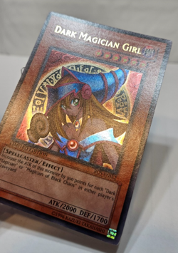 Dark Magician Girl RDS-ENSE2 Ultra Rare Limited Edition Promo Yugioh 7728 - Image 3