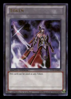 YuGiOh Token: "Emissary of Darkness" #LC03-EN005 Yugi's World Limited Edition - Image 1