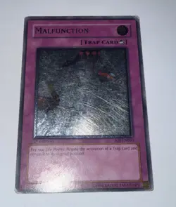 Yugioh Malfunction SOI-EN060 Ultimate Rare 1st Edition (MP) - Image 2