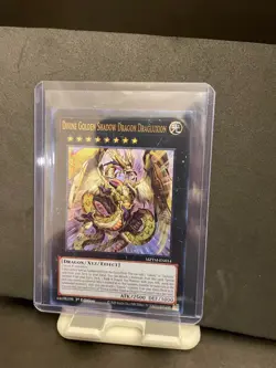 yugioh divine golden shadow dragon dragluxion - Image 1