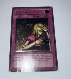 Yugioh Tragedy RDS-EN049 Ultimate Rare 1st Edition (HP) - Image 1
