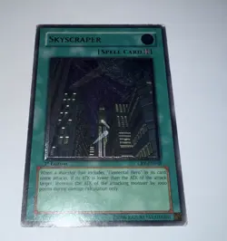 Yugioh Skyscraper CRV-EN048 1st Edition Ultimate Rare (MP) - Image 2