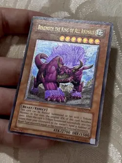 Yugioh Behemoth The King Of All Animals FET-EN014 Ultimate Rare - Image 1