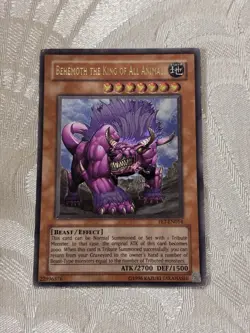 Yugioh Behemoth The King Of All Animals FET-EN014 Ultimate Rare - Image 2