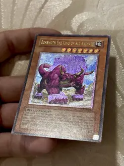 Yugioh Behemoth The King Of All Animals FET-EN014 Ultimate Rare - Image 4