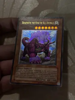 Yugioh Behemoth The King Of All Animals FET-EN014 Ultimate Rare - Image 5