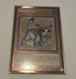 Yugioh Rescue Cat Alt Art RA02-EN001 Ultimate Rare 1st Edition (M) - Image 2