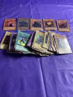 Lot Of Damaged YuGiOh Cards - Image 5