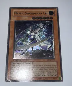 Yugioh Mystic Swordsman Lv6 RDS-EN008 Ultimate Rare 1st Edition (HP) - Image 1