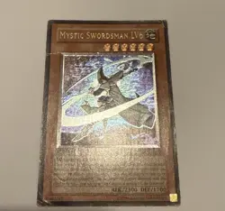 Yugioh Mystic Swordsman Lv6 RDS-EN008 Ultimate Rare 1st Edition (HP) - Image 2