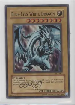 SE - Blue-Eyes White Dragon Unlimited YuGiOh Starter Deck Kaiba Evolution 2004 - Image 1