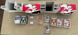2 Pokemon White Flare ETB Accessories + 200+ Bulk + Promo Included (No Packs) x2 - Image 1