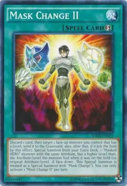 Yugioh! Mask Change II - SDHS-EN019 - Common - Unlimited Edition Near Mint, Engl - Image 1