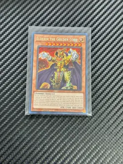 Yugioh x3 Eldlich the Golden Lord RA01-EN019 Secret Rare 1st Edition NM - Image 1