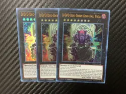Yugioh x3 D/D/D Duo-Dawn King Kali Yuga GFP2-EN142 Ultra Rare 1st Edition NM - Image 2