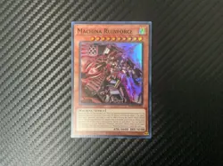 Yugioh Machina Ruinforce MP22-EN203 Super Rare 1st Edition NM - Image 2