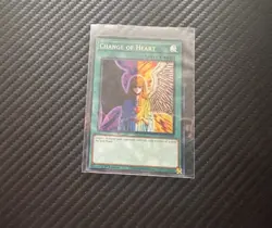 Yugioh Change of Heart RA01-EN050 Secret Rare 1st Edition NM - Image 1