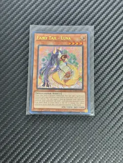 Yugioh 3x Fairy Tail - Luna 1st Edition RA01-EN009 Secret Rare 1st Edition - Image 1