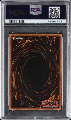 2002 YU-GI-OH! LOB-LEGEND OF BLUE EYES WHITE DRAGON 1ST ED MONSTER REBORN PSA 8 - Image 2