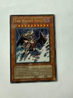 Yugioh The Wicked Eraser JUMP-EN016 Ultra Rare Limited Edition VLP - Image 1