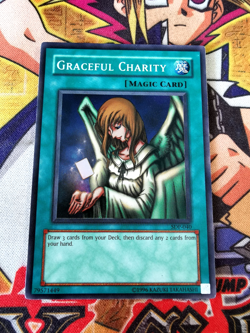Graceful Charity sdp-040 Unltd Ed (MP) Super Rare Yu-Gi-Oh! - Image 1