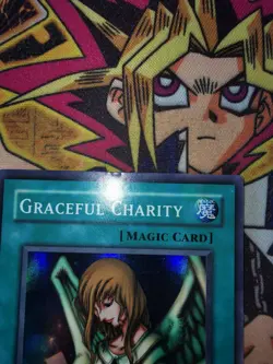 Graceful Charity sdp-040 Unltd Ed (MP) Super Rare Yu-Gi-Oh! - Image 3