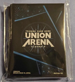 UNION ARENA Official Card Sleeves Fantasy Style 60c Bandai Card Game Fest Eng - Image 1