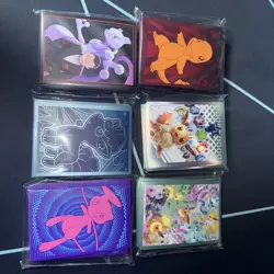 Lot Of 6 Pokemon TCG Card Sleeves, All Sealed - Image 2