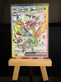 FLYGON EX - 222/191 Surging Sparks - SIR Ultra Rare Holo - Pokemon TCG Card - Image 1